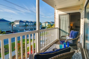 Surfside Beach Condo with Ocean Access and Balcony!